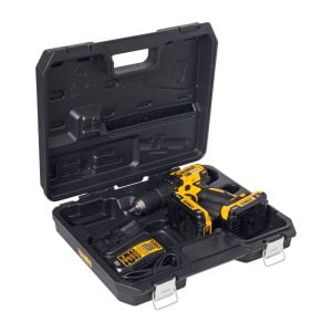 Taladro Martillo 1/2 Inalámbrico 20V Max con 2 Velocidades Variables de 0 a 500 y 0 a 1,750 Revoluciones por Minuto, Reversible, Brushless, 0 a 29,750 Golpes por Minuto, sin Llave, Maletín Plástico, 2 Baterías 2.0 Amperios y Cargador. DEWALT - Imagen 4