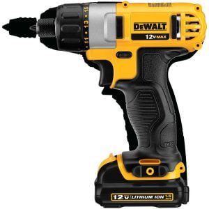Atornillador 1/4 Inalámbrico 12V Max Litio-Ion de 0 a 1,050 Revoluciones por Minuto, 3 Luz Led, con 2 Baterías 1.5 Amperios, Cargador y Bolso. DEWALT - Imagen 6