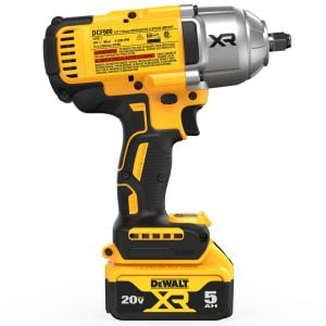 Llave de Impacto 1/2 Inalámbrica 20V Max XR Litio-Ion, de 2,200 Golpes por Minuto, Brushless, Torque 1,030 Pie/Lb, Luz Led, 2 Baterías 5.0 Amperios, Cargador y Maletín. DEWALT - Imagen 5