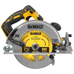 Sierra Circular Inalámbrica 20V Max XR Litio-Ion 7-1/4 de 5,500 Revoluciones por Minuto, Brushless, sin Batería. DEWALT