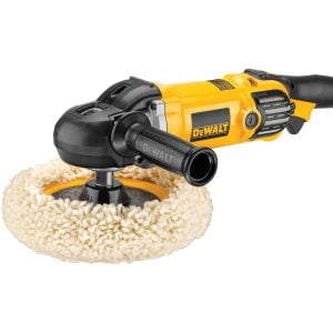 Pulidora Lijadora 7" y 9" con Velocidad Variable Electrónica de 0 a 600 y 0 a 3,500 Revoluciones por Minuto, 12 Amperios 120V. DEWALT - Imagen 4