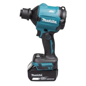 Sopladora Compacta Inalámbrica 18V LXT con Velocidad Variable de 39 Pies Cúbicos por Minuto, Brushless, con 1 Batería 5.0 Amperios y Cargador. MAKITA