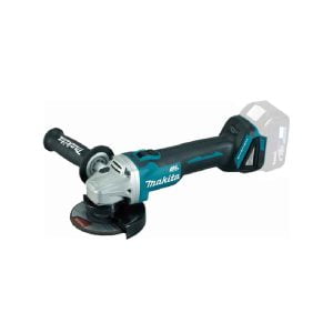 Esmeriladora Angular 4-1/2 Inalámbrica 18V de 10,000 Revoluciones por Minuto, Brushless, Interruptor Superior, con 2 Baterías 5.0 amperios y Cargador. MAKITA
