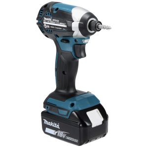 Atornillador de Impacto 1/4 Inalámbrico 18V Litio-Ion LXT de 0 a 3,400 Revoluciones por Minuto y 0 a 3,600 Golpes por Minuto, con 1 Batería 3.0 Amperios y Cargador. MAKITA - Imagen 4