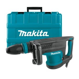 Demoledor 20 Lbs., SDS Max de 25.5 Joules y 18.8 Pie/Lbs., con Velocidad Variable de 950 a 1,900 Golpes por Minuto, Maletín Plástico, 14 Amperios 120V. MAKITA - Imagen 1