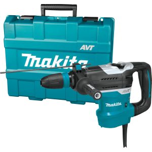 Rotomartillo 1-9/16 SDS Max con 2 Funciones, 11.4 Joules de 1,450 a 2,900 Golpes por Minuto, 250 a 500 Revoluciones por Minuto, Sistema AVT, 11 Amperios 120V. MAKITA