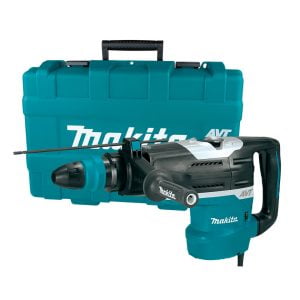 Rotomartillo SDS Max 2" con 2 Funciones, 19 Joules de 1,100 a 2,250 Golpes por Minuto, 130 a 260 Revoluciones por Minuto, Sistema AVT, 15 Amperios 120V. MAKITA