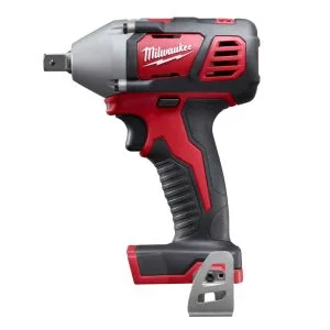 Llave de Impacto 1/2 Inalámbrica 18V de 0 a 3,350 Golpes por Minuto, Torque 183 Pie/Lb, Luz Led, sin Batería. MILWAUKEE