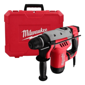Rotomartillo 1-1/8 SDS Plus con 3 Funciones, 4.9 Joules de 0 a 5,500 Golpes por Minuto, 0 a 1,500 Revoluciones por Minuto, 8 Amperios 120V. MILWAUKEE