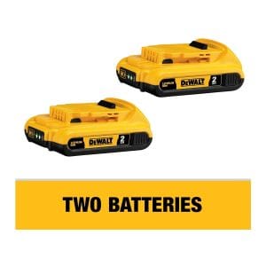 Kit Taladro Atornillador de 1/2, más Atornillador de Impacto, más Sierra Circular, más Linterna con 2 Baterías de 2 Amperios DCD771/DCS885/DCS393/DCL040 con Bolso. DEWALT - Imagen 6
