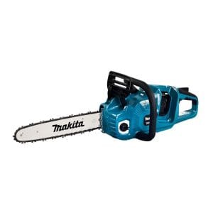 Motosierra Inalámbrica 36V (18V X 2) LXT, Brushless, con Machete 14" y Cadena 3/8 X .043 con Ajuste Rápido sin Herramientas, sin Baterías. MAKITA