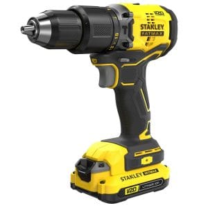 Taladro Martillo 1/2 Inalámbrico 20V Max con 2 Velocidades Variables de 0 a 500 y 0 a 1,900 Revoluciones por Minuto, Reversible, Brushless, 0 A 32,300 Golpes por Minuto, sin Llave, 2 Baterías 1.5 Amperios, Cargador y Maletín Plástico. STANLEY