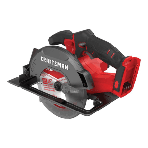 Sierra Circular Inalámbrica 20V de 6-1/2 con 4,000 Revoluciones por Minuto sin Batería. CRAFTSMAN