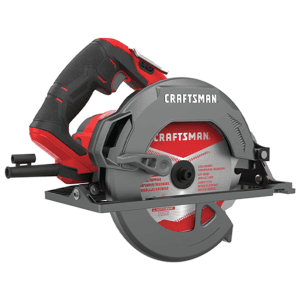 Sierra Circular Eléctrica de 7-1/4 de 5,200 Revoluciones por Minuto 15 Amperios 120V. CRAFTSMAN