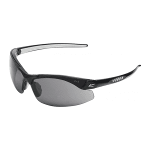 Anteojo de Seguridad Policarbonato Zorge Gris/Negro. EDGE EYEWEAR