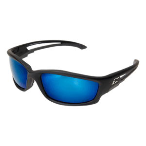 Anteojo de Seguridad Kazbek Polarizado Aqua/Negro. EDGE EYEWEAR
