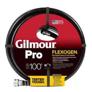 Manguera Flexogen Negra 5/8 X 100' 8-Ply Pro . GILMOUR MFG - Imagen 1