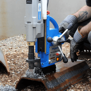 Taladro de Base Magnética con 2 Velocidades con Capacidad de 1-5/8 por 2" Profesional 115V. HOUGEN - Imagen 2