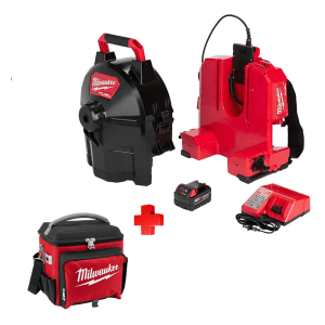 COMBO - MILWAUKEE - Maquina Destapa Cañería y Bolsa Térmica