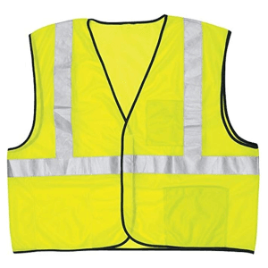 Chaleco De Precaución Amarillo Reflectivo Gris Xl Malla Con Bolsillo Clase 2. MSA SAFETY WORKS