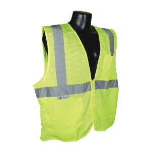 Chaleco De Precaución Verde Plata Reflectivo L. RADIANS