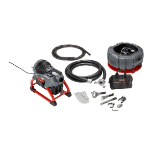 Máquina Destapa Cañería Completa 2" A 8" X 60' K-5208. RIDGID