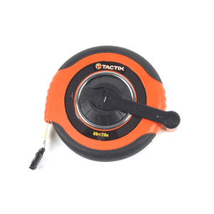 Cinta Métrica Fibravidrio 1/2 X 20MT - 66' Cerrada. TACTIX