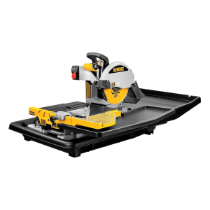 Cortadora de Cerámica Eléctrica de 10" con Capacidad 24" 1.5HP de 115V. DEWALT