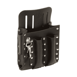 Estuche Porta Herramienta 5 Bolsillos De Cuero. KLEIN