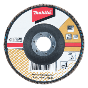Disco Laminado Tipo T-29 para Acero Inoxidable, Acero, Materiales no Ferrosos de 7" X 7/8 Grano 40 Zirconio. MAKITA - Imagen 1