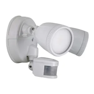 Lámpara de Pared LED de 1,200 Lumens Doble con Sensor de Movimiento de 120V. POWERZONE