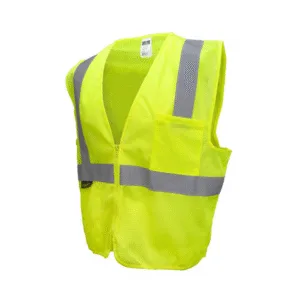 Chaleco De Precaución Verde Plata Reflectivo XL. RADIANS