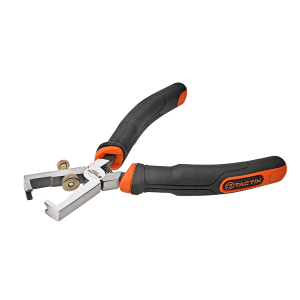 Pinza para Pelar Cable de 6" con Mango Caucho. TACTIX