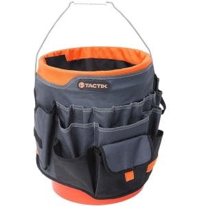 Organizador Portátil de Herramientas con Bolsillo para Tanque de 5 Galones. TACTIX