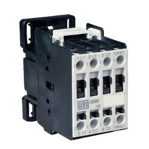 Contactor Trifasico CWM de 18 Amp 220V 6HP. WEG - Imagen 1