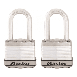 Candado de Laminado Inoxidable de 1-3/4 Arco 1-1/2 Carburo de 2 Piezas KA. MASTER LOCK COMPANY - Imagen 1