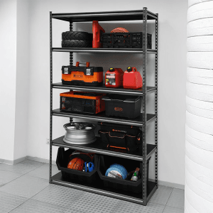 Estante Metal de 6 Niveles Lamina de 48" X 18" X 84" con Capacidad de 815LBS. TACTIX - Imagen 2