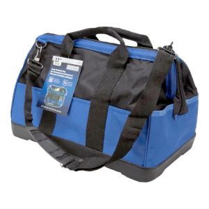 Bolsa de Herramientas de Lona Plástica de 17" Organizador de 22 Bolsillos. VULCAN