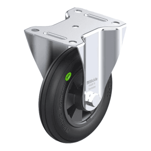 Rueda 6" Fija Caucho Blando 160 X 40Mm 70Kg Rod Aguja. BLICKLE