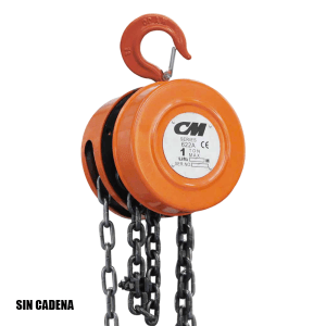 Malacate a Cadena Serie 622-A 1Tonelada sin Cadena. COLUMBUS MCKINNON