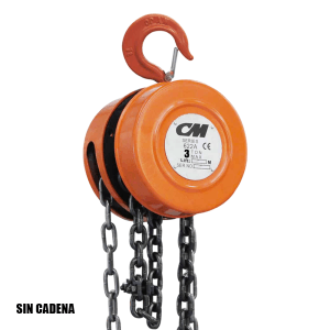 Malacate a Cadena Serie 622-A 3 Toneladas sin Cadena. COLUMBUS MCKINNON