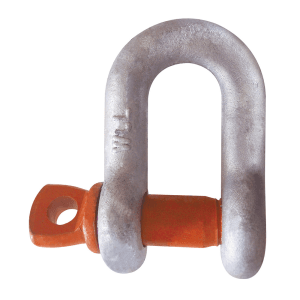 Grillete Recto 3/4 Galvanizado con Pasador de Rosca con Capacidad de 6-1/2 Toneladas. COLUMBUS MCKINNON