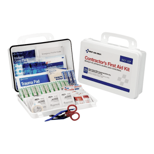 Botiquín Para Primeros Auxilios de 178 Piezas 25-Personas. FIRST AID ONLY