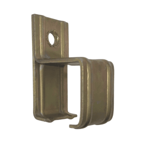 Soporte Para Riel de Pared Dorado. NATIONAL HARDWARE - Imagen 1