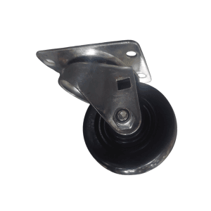 Rueda De Caucho Suave Giratoria 2" 7/8 Capacidad 36K. ALGOOD