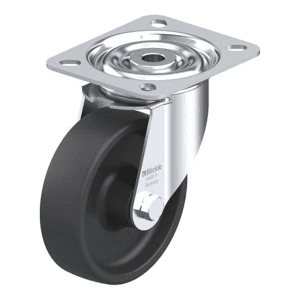 Rueda 4" Giratoria Termoplastica Alta Temp 100 X 30Mm 200Kg -25>250Grc. BLICKLE