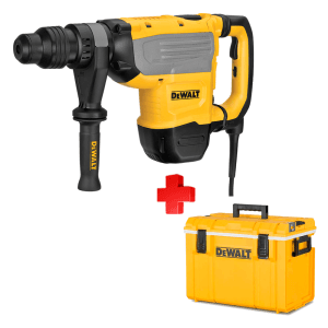 COMBO - DEWALT - Rotomartillo 1-7/8 SDS Max con 2 Funciones, 13.3 Joules de 1,350 a 2,705 Golpes por Minuto, 0 a 1,450 Revoluciones por Minuto, Maletín Plástico, 15 Amperios 120V. más Hielera