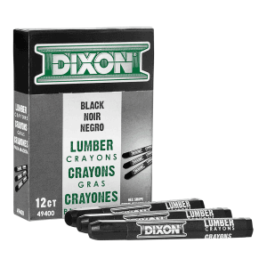 Crayon para Madera Negro 4-1/2 X 1/2. DIXON TICONDEROGA