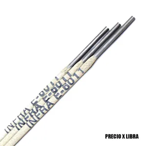 Soldadura Acero Dulce E-6011 de 3/32 Eléctrica. INFRA