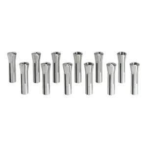 Boquilla para Fresa para Taladro Fresador R-8 con Juego de 12 Piezas. SHOP FOX